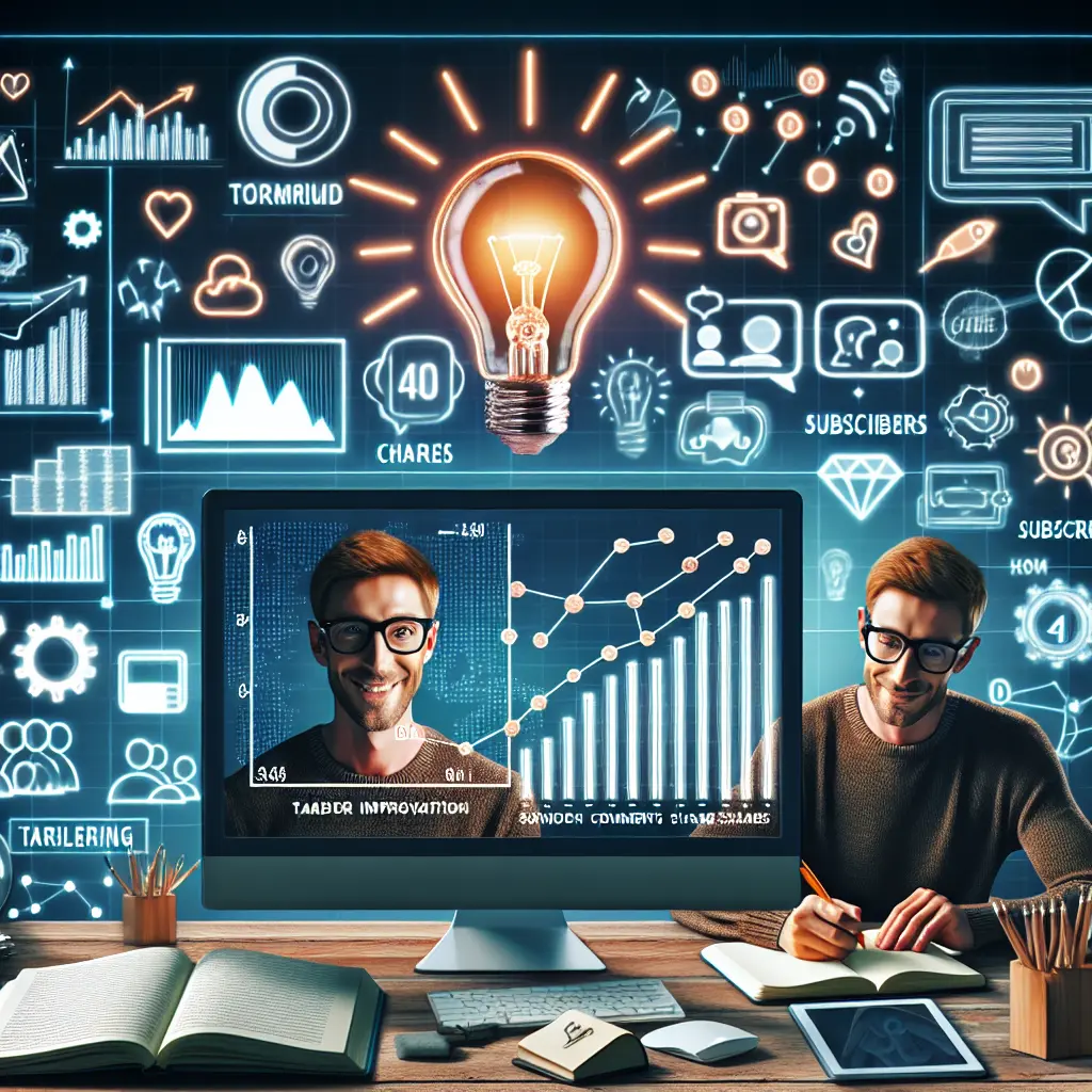 Representation of Understanding YouTube Analytics: A Guide to Interpreting Data and Tailoring Content for Audience Growth